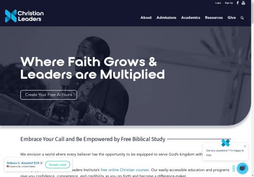 christianleadersinstitute.org