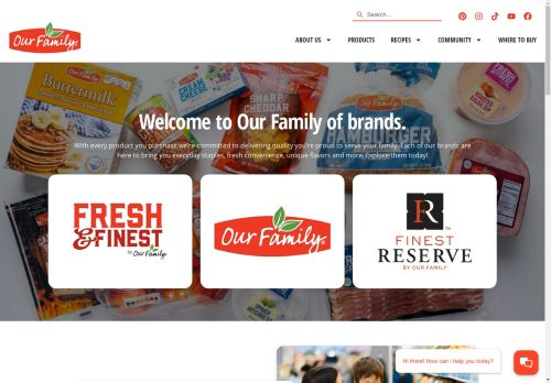 ourfamilyfoods.com