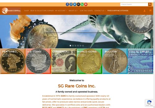 sgrarecoins.com