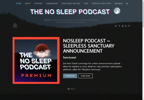 thenosleeppodcast.com