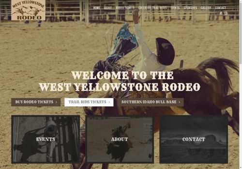 westyellowstonerodeo.com